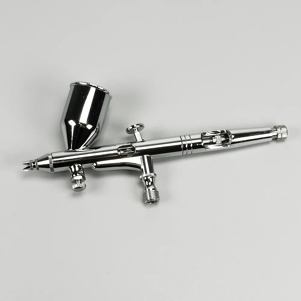 HD181-0.2-0.3-0.5mm Double Action Airbrush Makeup Tool Suitable for Nail Art Body Tattoo Airbrush Cake Model Toys